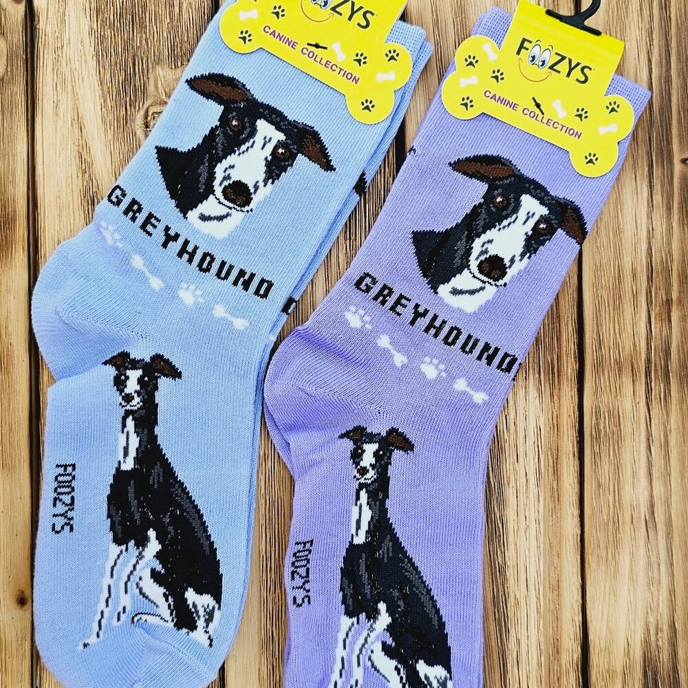 SOLD OUT - Greyhound Unisex Crew Canine Socks